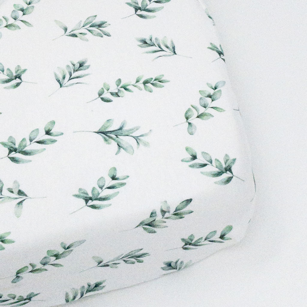 Sage green best sale cot sheets